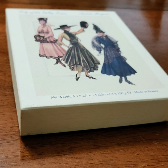 Lily of the Valley Soaps, Net Weight 3 x 5.25 oz, Made in France, - Picture 2 of 10